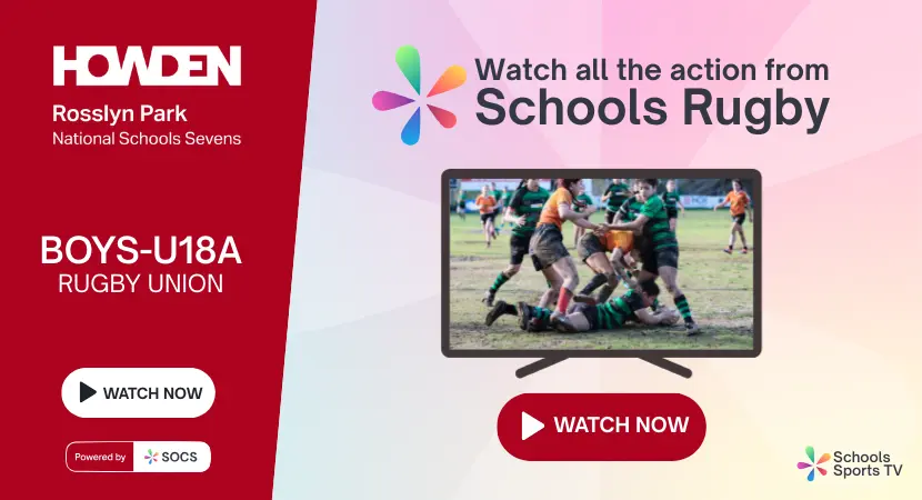 Watch all the action from Schools Rugby